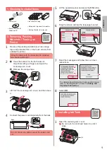 Предварительный просмотр 3 страницы Canon PIXMA TS6100 series Getting Started