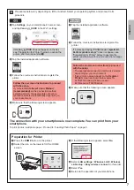 Предварительный просмотр 9 страницы Canon PIXMA TS6100 series Getting Started