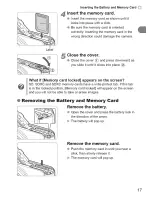 Предварительный просмотр 17 страницы Canon Powershot A3100 IS User Manual