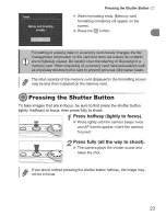 Предварительный просмотр 23 страницы Canon Powershot A3100 IS User Manual