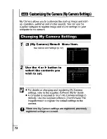 Предварительный просмотр 98 страницы Canon PowerShot A430 User Manual