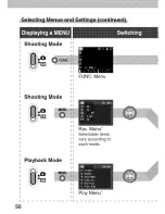 Предварительный просмотр 54 страницы Canon POWERSHOT A80 - Digital Camera - 4.0... User Manual