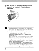 Предварительный просмотр 194 страницы Canon POWERSHOT A80 - Digital Camera - 4.0... User Manual