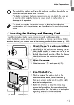 Предварительный просмотр 15 страницы Canon PowerShot ELPH 110 HS User Manual