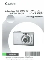 Canon PowerShot SD1200 IS Digital ELPH Getting Started preview