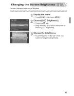 Preview for 49 page of Canon Powershot SD3500 IS User Manual