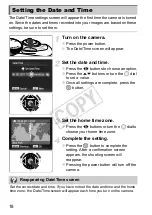 Предварительный просмотр 18 страницы Canon Powershot SX150 IS User Manual