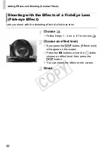 Предварительный просмотр 62 страницы Canon Powershot SX150 IS User Manual