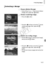 Предварительный просмотр 121 страницы Canon Powershot SX150 IS User Manual