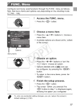 Предварительный просмотр 37 страницы Canon PowerShot SX160 IS User Manual