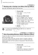 Предварительный просмотр 72 страницы Canon PowerShot SX160 IS User Manual