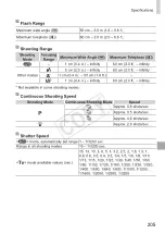 Предварительный просмотр 205 страницы Canon PowerShot SX160 IS User Manual