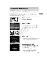 Preview for 23 page of Canon Powershot SX40 HS User Manual