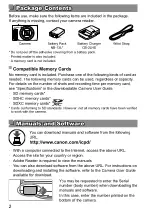 Предварительный просмотр 2 страницы Canon PowerShot SX620 HS Getting Started