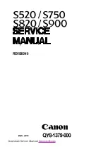 Предварительный просмотр 2 страницы Canon S820MG Service Manual