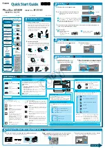 Canon SD400 - PowerShot Digital ELPH Camera Quick Start Manual предпросмотр