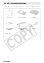 Предварительный просмотр 8 страницы Canon SELPHY ES2 User Manual