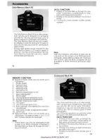 Preview for 40 page of Canon T90 Instruction Manual