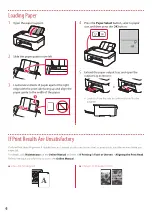 Предварительный просмотр 8 страницы Canon TS3500 Series Getting Started