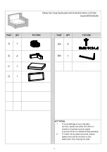 Предварительный просмотр 4 страницы CANOPY Oakley DPS7500OAK Assembly Instructions Manual