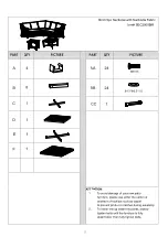 Preview for 2 page of CANOPY SEC2000BIR Assembly Instructions Manual