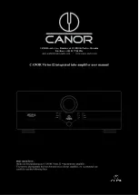 Preview for 2 page of Canor Virtus I2 User Manual