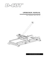 Preview for 1 page of D-CUT RC-200 Operation Manual