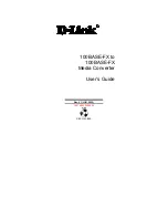 D-Link 100BASE-FX User Manual preview