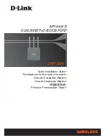 D-Link DAP-2590 - AirPremier N Dual Band PoE Access... Quick Installation Manual preview