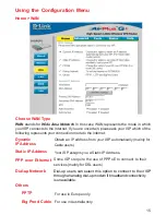 Preview for 15 page of D-Link DI-824VUP+ 2.4GHz Wireless VPN Router and Print... Manual