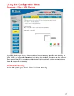 Preview for 45 page of D-Link DI-824VUP+ 2.4GHz Wireless VPN Router and Print... Manual