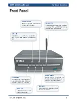 Preview for 3 page of D-Link DSM-G600 - MediaLounge Wireless G Network Storage Enclosure NAS... Install Manual