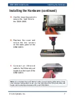 Preview for 7 page of D-Link DSM-G600 - MediaLounge Wireless G Network Storage Enclosure NAS... Install Manual