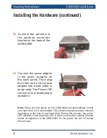 Preview for 8 page of D-Link DSM-G600 - MediaLounge Wireless G Network Storage Enclosure NAS... Install Manual