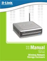 D-Link DSM-G600 - MediaLounge Wireless G Network Storage Enclosure NAS... Manual preview