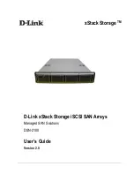 D-Link DSN-2100-10 - xStack Storage Area Network Array Hard... User Manual предпросмотр