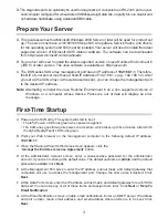 Preview for 3 page of D-Link DSN-3200 - xStack Storage Area Network Array Hard... Quick Installation Manual