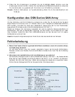 Preview for 8 page of D-Link DSN-3200 - xStack Storage Area Network Array Hard... Quick Installation Manual