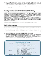 Предварительный просмотр 8 страницы D-Link DSN-3200 - xStack Storage Area Network Array Hard... Quick Installation Manual