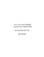 D-Link DU-562M - 56 Kbps Fax User Manual preview