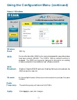 Preview for 14 page of D-Link DWL-2200AP - AirPremier - Wireless Access... Manual