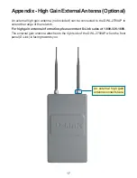 Preview for 17 page of D-Link DWL-2700AP - AirPremier Outdoor Wireless Access... Quick Installation Manual