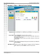 Preview for 20 page of D-Link DWL-AG700AP - AirPlus AG - Wireless Access... Manual