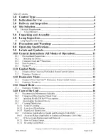 Preview for 2 page of Daavlin ClearLink UV Series Operation Manual