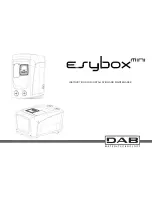 Preview for 1 page of DAB DAB E.SYBOX Instruction For Installation And Maintenance