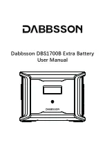 DABBSSON DBS1700B User Manual preview