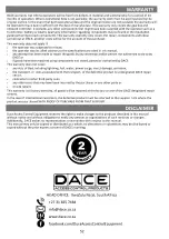 Предварительный просмотр 52 страницы DACE RT25/50 Installation & User Manual