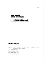 dacell DN-AM130 User Manual предпросмотр