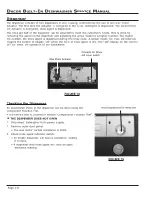 Preview for 16 page of Dacor Built-In Dishwasher Service Manual