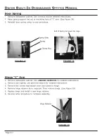 Preview for 24 page of Dacor Built-In Dishwasher Service Manual